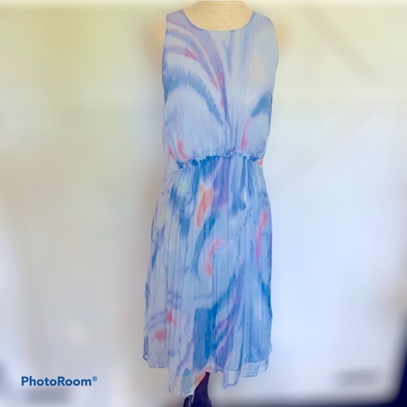Sundance watercolor sleeveless dress - Picture 6 of 6